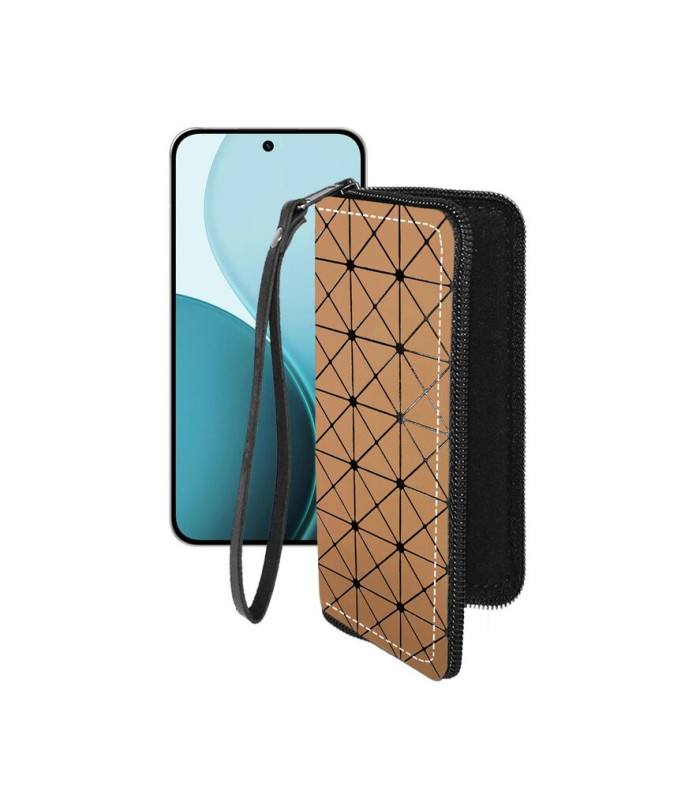 Чохол-гаманець з екошкіри для телефону OPPO Reno14