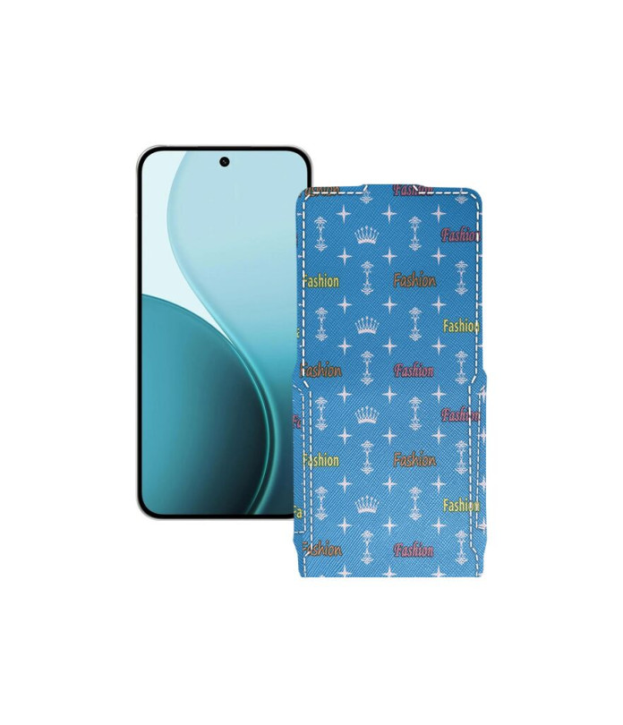 Чохол-флип з екошкіри для телефону OPPO Reno14