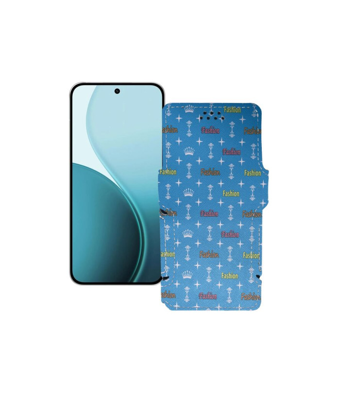 Чохол-книжка з екошкіри для телефону OPPO Reno14