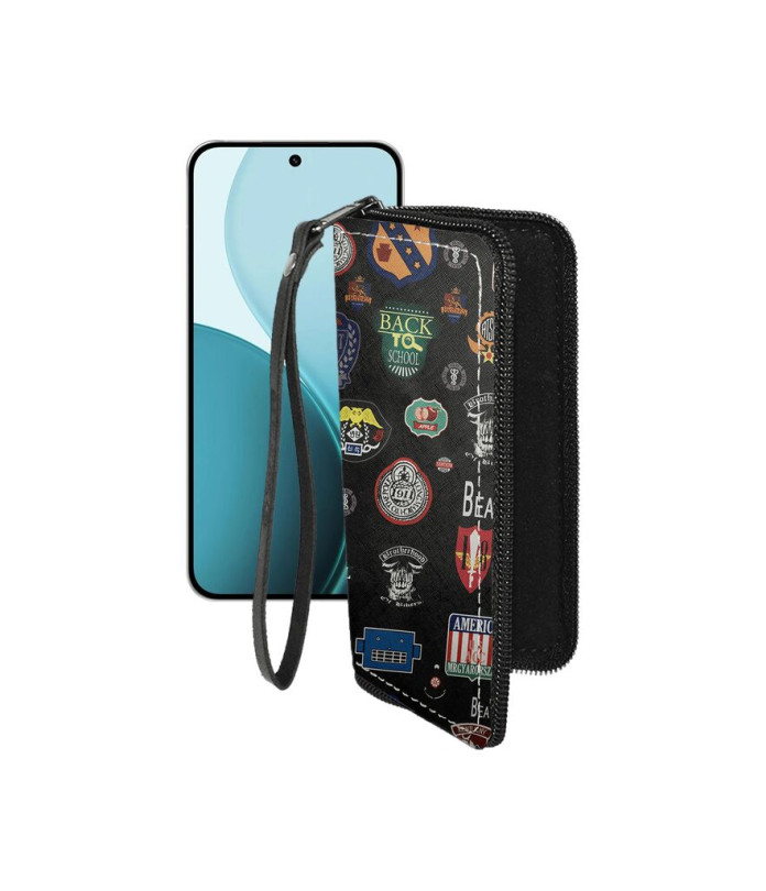 Чохол-гаманець з екошкіри для телефону OPPO Reno14