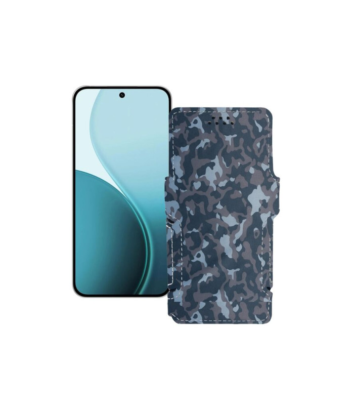 Чохол-книжка з екошкіри для телефону OPPO Reno14