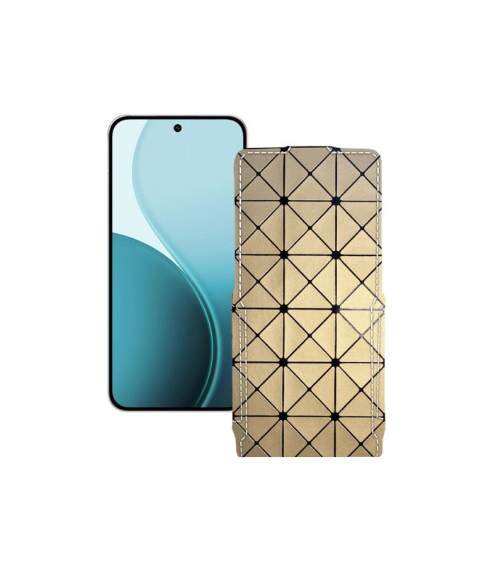 Чохол-флип з екошкіри для телефону OPPO Reno14