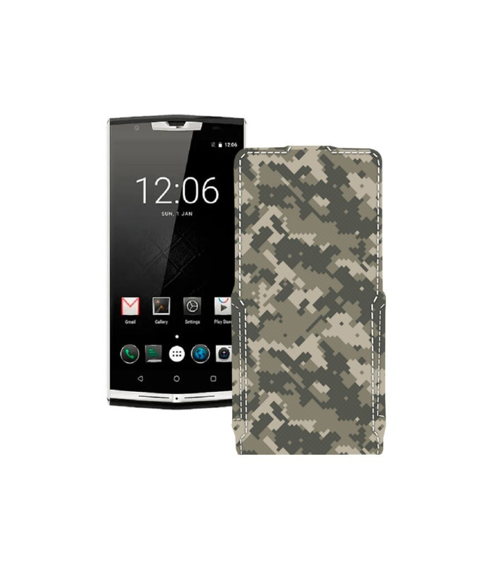 Чохол-флип з екошкіри для телефону Oukitel K10000 Pro