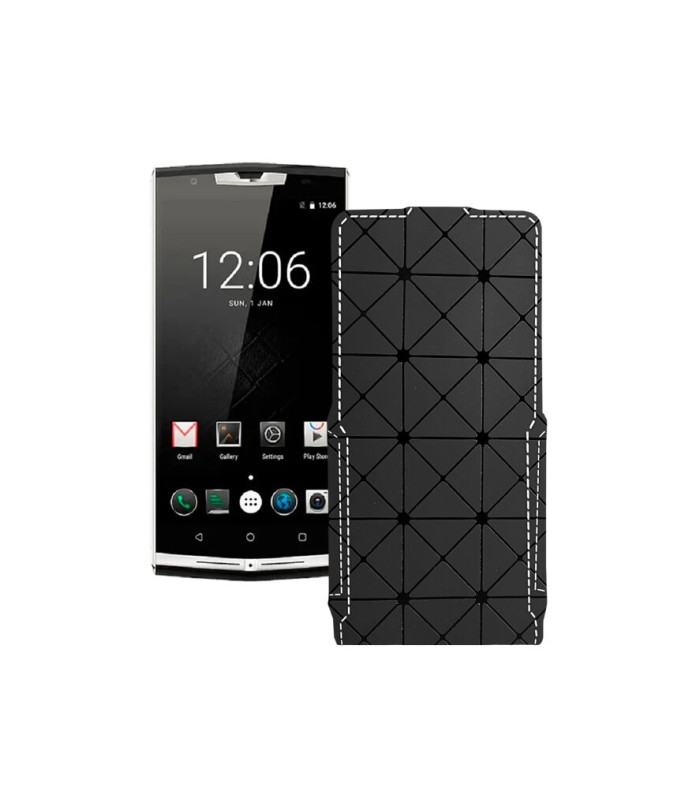 Чохол-флип з екошкіри для телефону Oukitel K10000 Pro