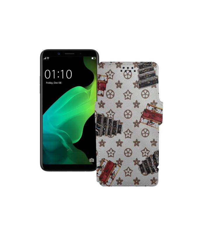 Чохол-книжка з екошкіри для телефону OPPO F5 Youth