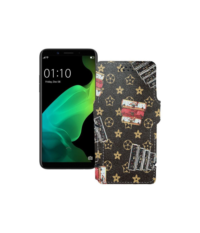 Чохол-книжка з екошкіри для телефону OPPO F5 Youth