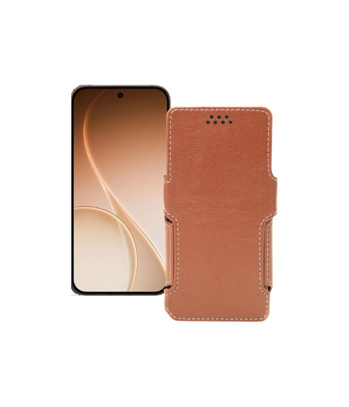 Чохол-книжка з екошкіри для телефону OPPO Reno15