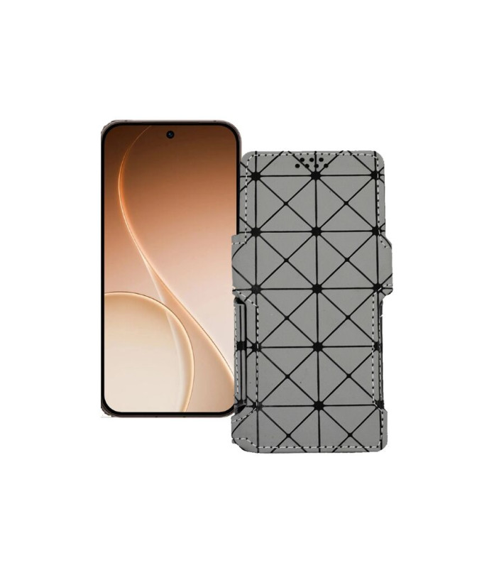 Чохол-книжка з екошкіри для телефону OPPO Reno15