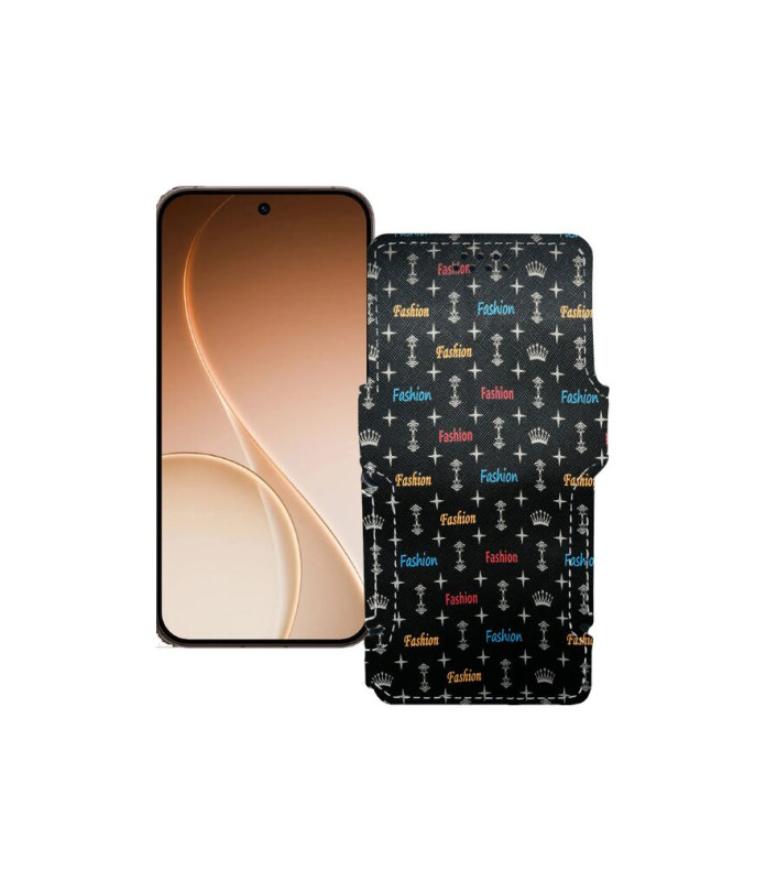 Чохол-книжка з екошкіри для телефону OPPO Reno15