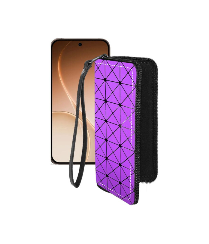 Чохол-гаманець з екошкіри для телефону OPPO Reno15