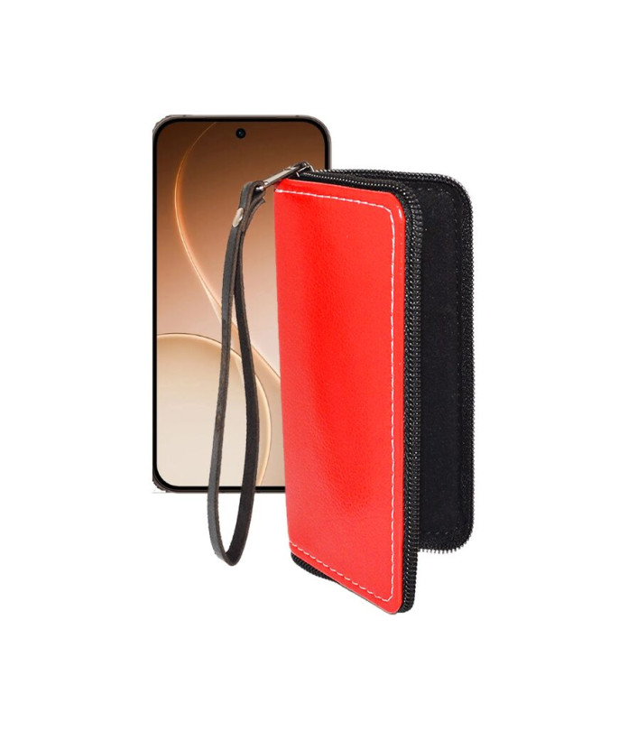 Чохол-гаманець з екошкіри для телефону OPPO Reno15