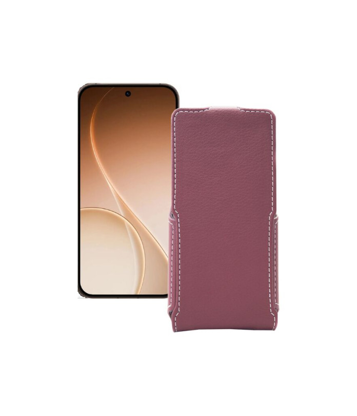 Чохол-флип з екошкіри для телефону OPPO Reno15