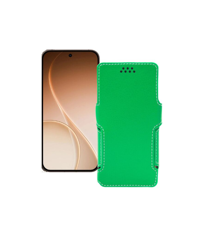 Чохол-книжка з екошкіри для телефону OPPO Reno15