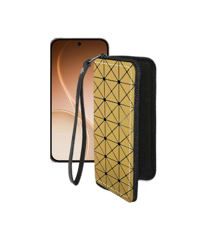 Чохол-гаманець з екошкіри для телефону OPPO Reno15