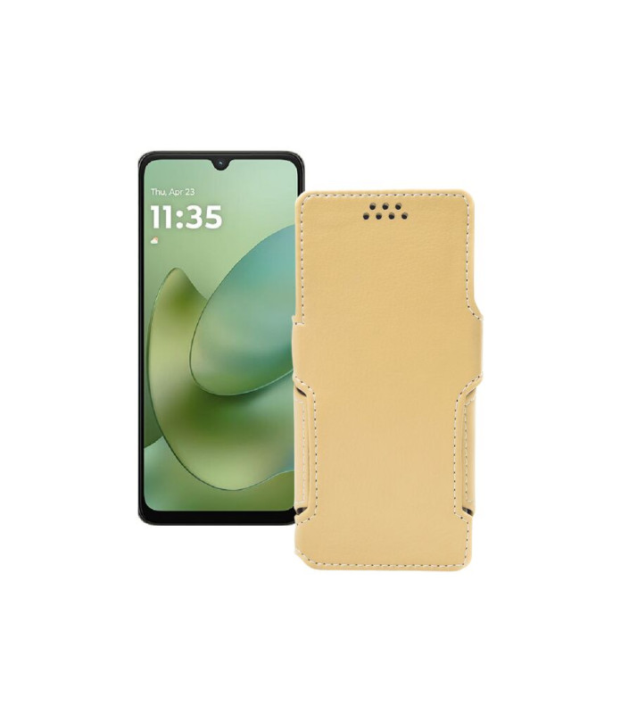 Чохол-книжка з екошкіри для телефону Motorola Moto G06 Power 5G