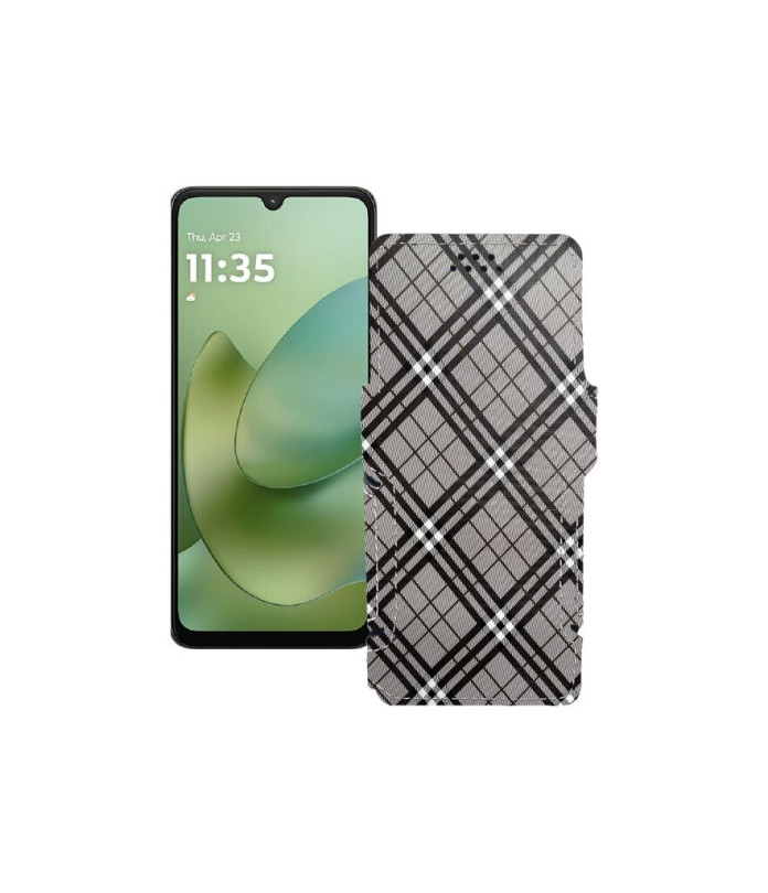 Чохол-книжка з екошкіри для телефону Motorola Moto G06 Power 5G