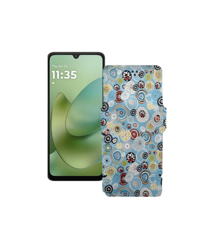 Чохол-книжка з екошкіри для телефону Motorola Moto G06 Power 5G