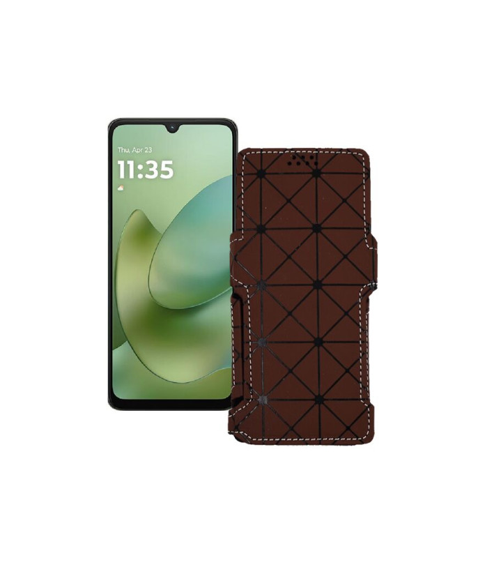 Чохол-книжка з екошкіри для телефону Motorola Moto G06 Power 5G