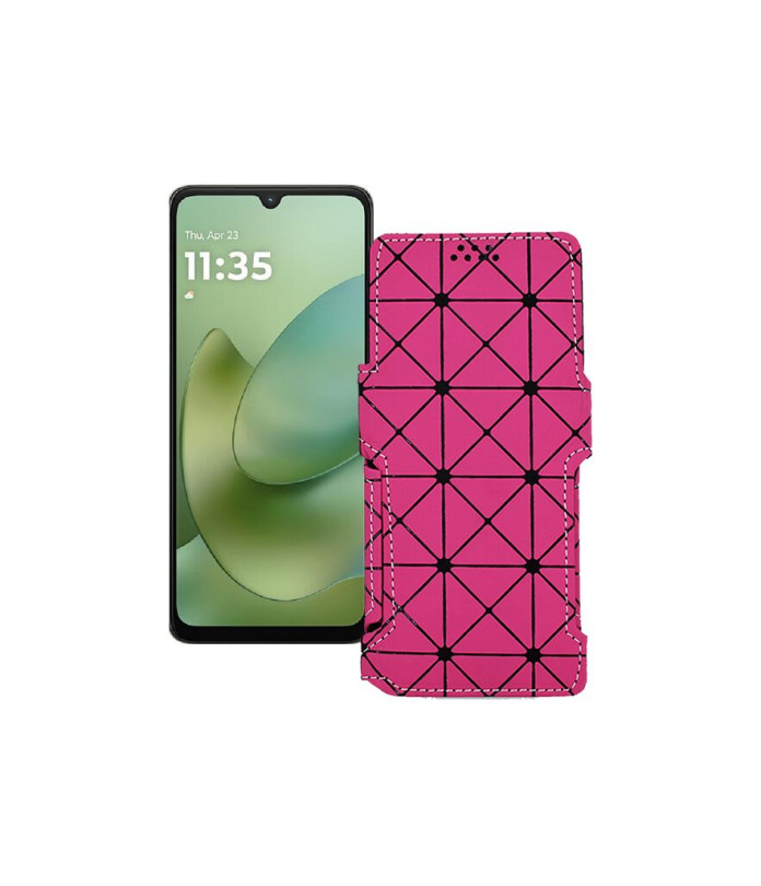 Чохол-книжка з екошкіри для телефону Motorola Moto G06 Power 5G