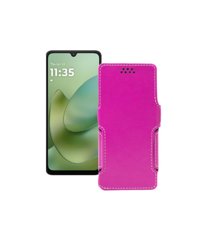 Чохол-книжка з екошкіри для телефону Motorola Moto G06 Power 5G