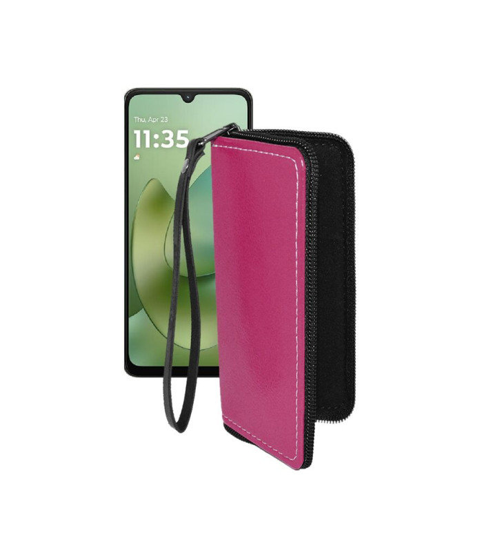 Чохол-гаманець з екошкіри для телефону Motorola Moto G06 Power 5G