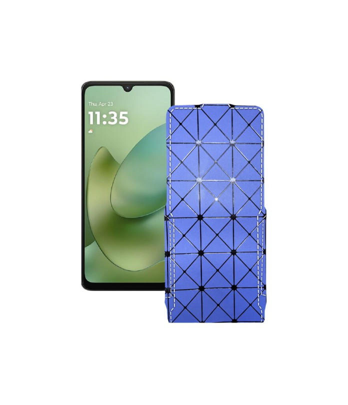 Чохол-флип з екошкіри для телефону Motorola Moto G06 Power 5G