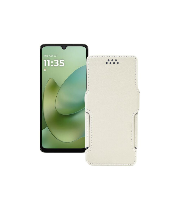 Чохол-книжка з екошкіри для телефону Motorola Moto G06 Power 5G