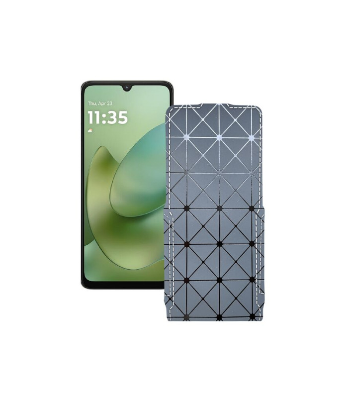 Чохол-флип з екошкіри для телефону Motorola Moto G06 Power 5G