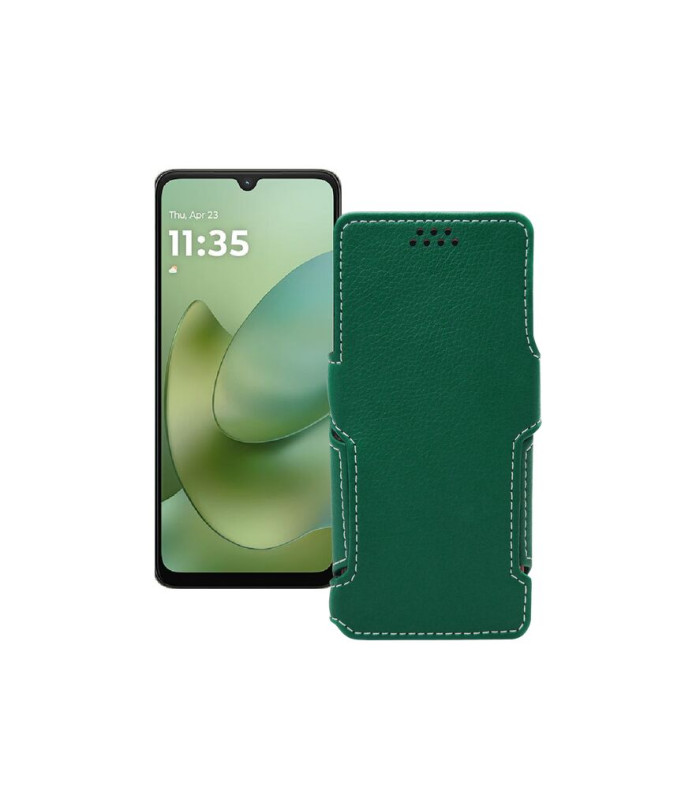 Чохол-книжка з екошкіри для телефону Motorola Moto G06 Power 5G