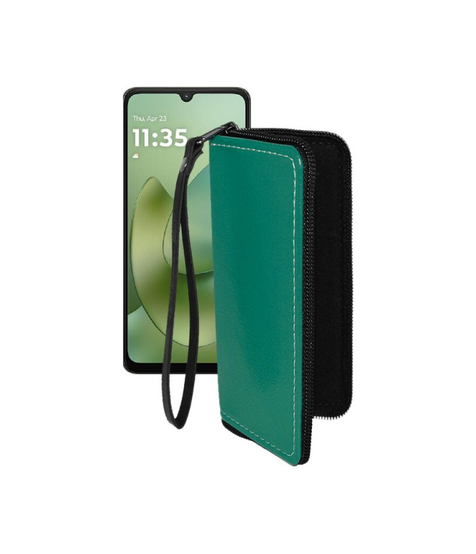 Чохол-гаманець з екошкіри для телефону Motorola Moto G06 Power 5G