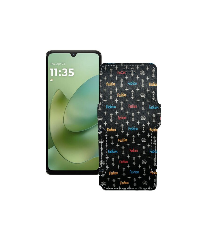 Чохол-книжка з екошкіри для телефону Motorola Moto G06 Power 5G