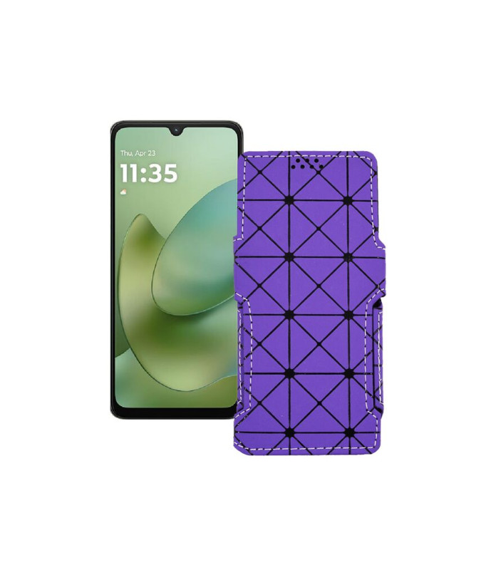 Чохол-книжка з екошкіри для телефону Motorola Moto G06 Power 5G