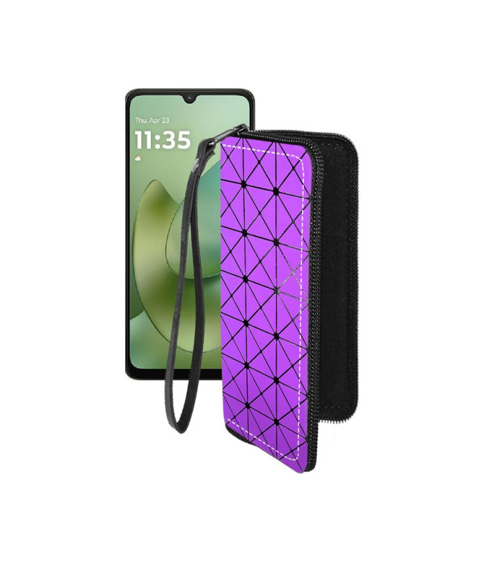 Чохол-гаманець з екошкіри для телефону Motorola Moto G06 Power 5G