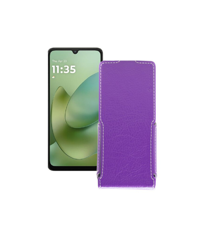 Чохол-флип з екошкіри для телефону Motorola Moto G06 Power 5G