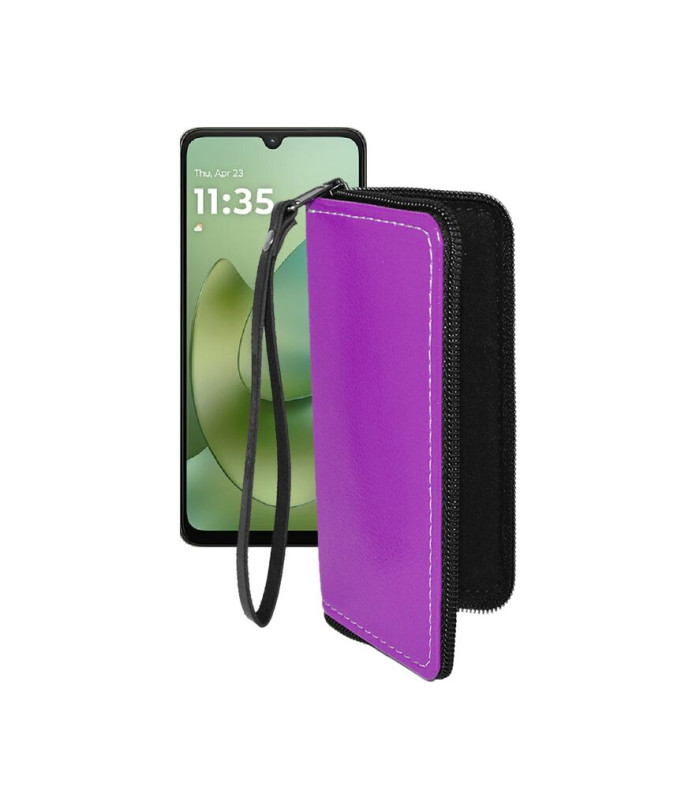 Чохол-гаманець з екошкіри для телефону Motorola Moto G06 Power 5G