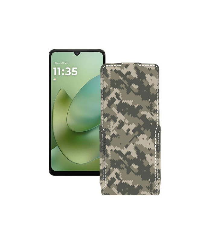 Чохол-флип з екошкіри для телефону Motorola Moto G06 Power 5G