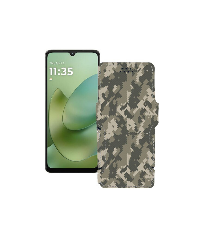 Чохол-книжка з екошкіри для телефону Motorola Moto G06 Power 5G