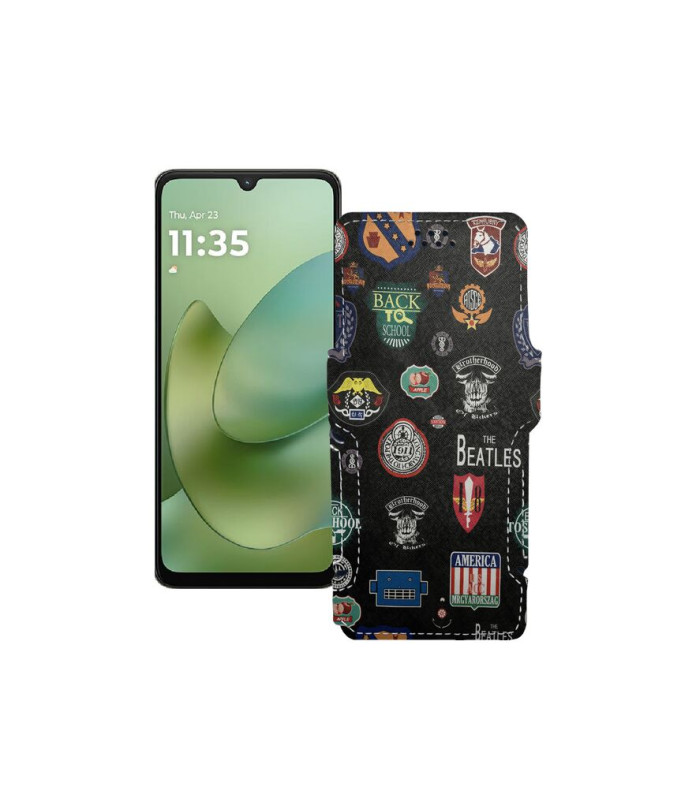 Чохол-книжка з екошкіри для телефону Motorola Moto G06 Power 5G