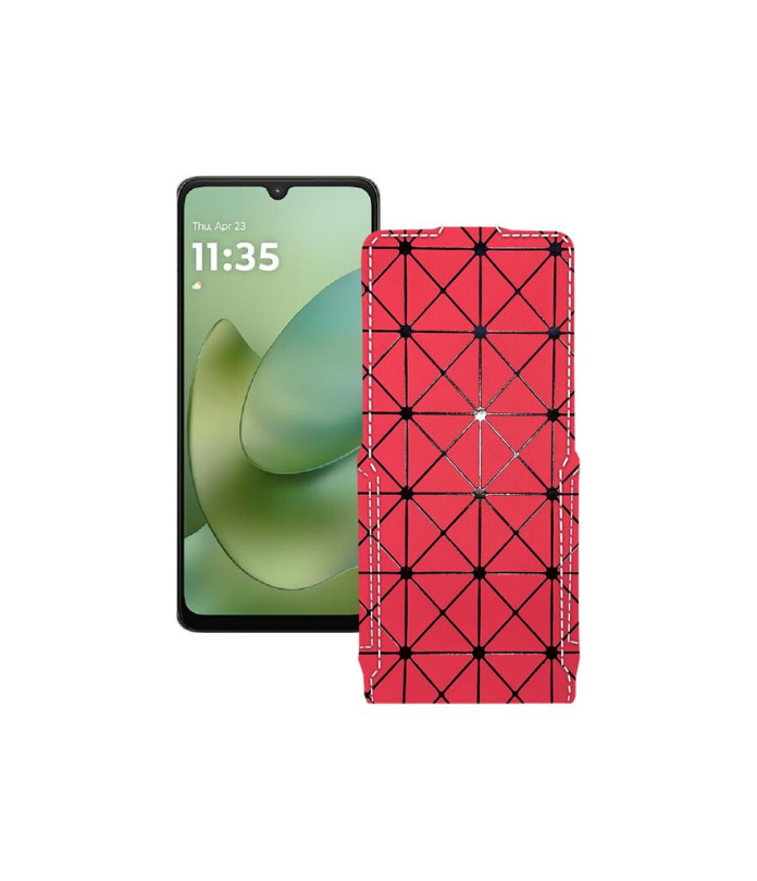 Чохол-флип з екошкіри для телефону Motorola Moto G06 Power 5G