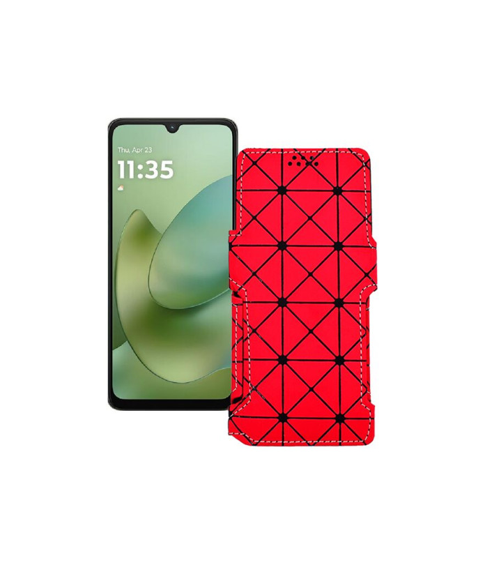 Чохол-книжка з екошкіри для телефону Motorola Moto G06 Power 5G