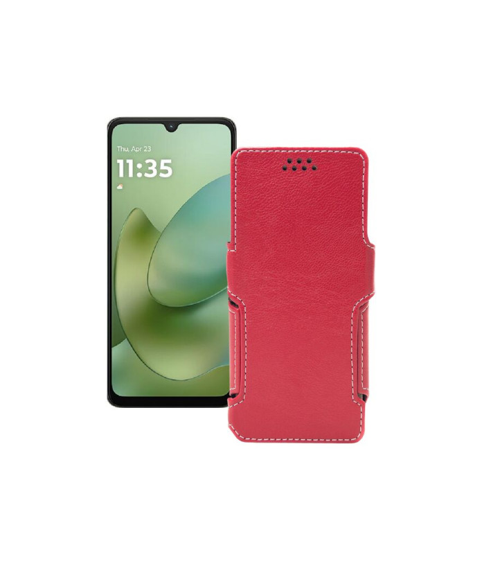 Чохол-книжка з екошкіри для телефону Motorola Moto G06 Power 5G