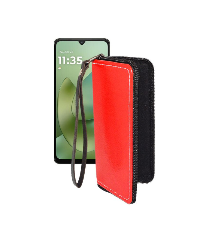 Чохол-гаманець з екошкіри для телефону Motorola Moto G06 Power 5G