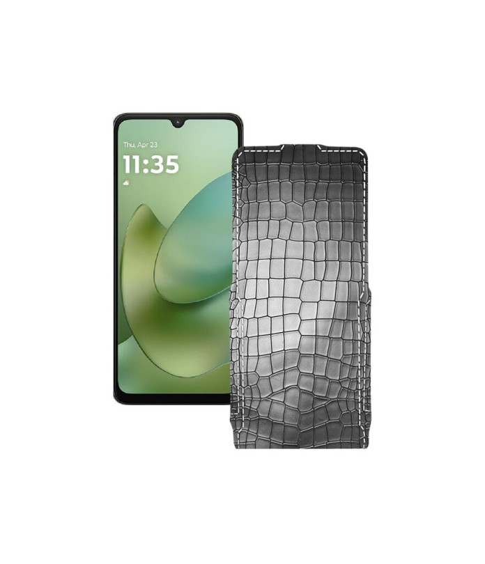 Чохол-флип з екошкіри для телефону Motorola Moto G06 Power 5G