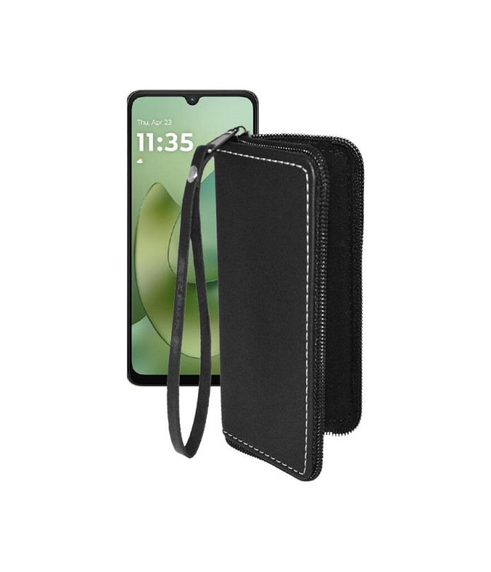 Чохол-гаманець з екошкіри для телефону Motorola Moto G06 Power 5G