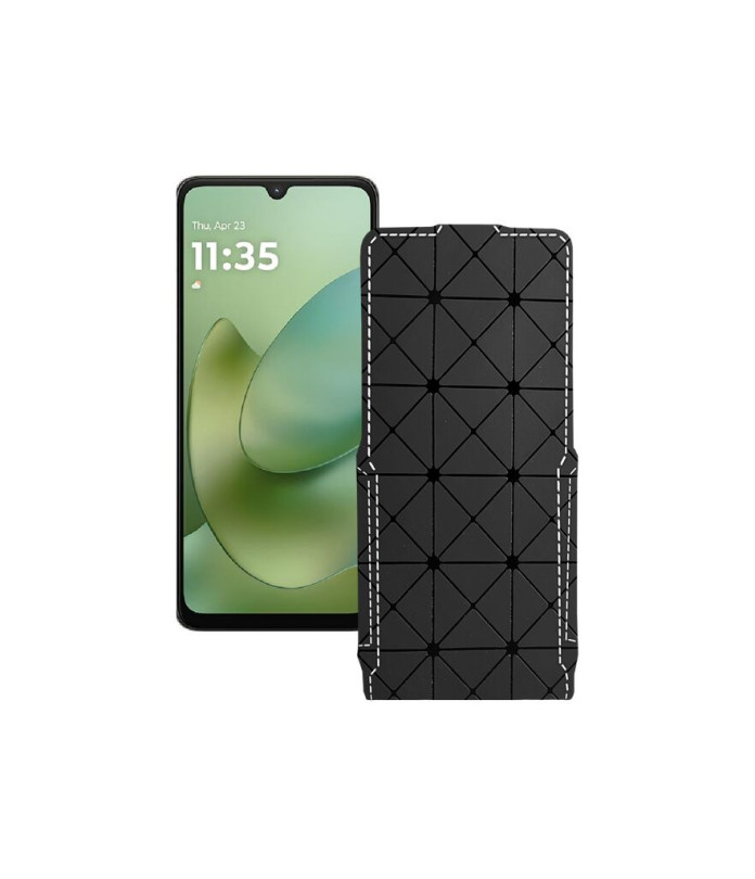 Чохол-флип з екошкіри для телефону Motorola Moto G06 Power 5G