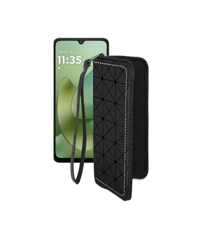 Чохол-гаманець з екошкіри для телефону Motorola Moto G06 Power 5G