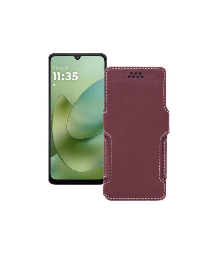 Чохол-книжка з екошкіри для телефону Motorola Moto G06 Power 5G