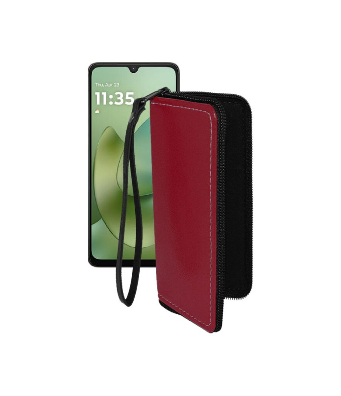 Чохол-гаманець з екошкіри для телефону Motorola Moto G06 Power 5G