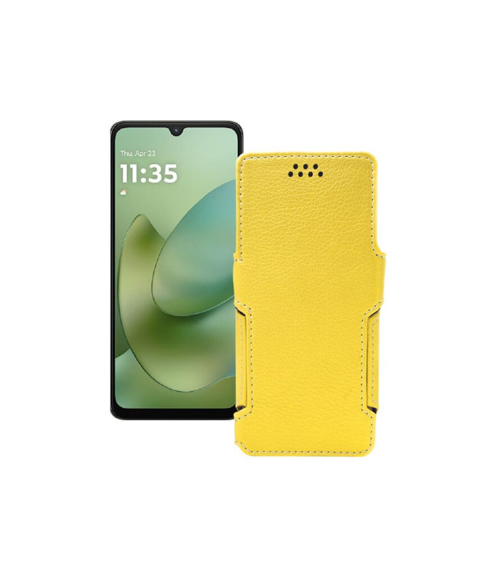 Чохол-книжка з екошкіри для телефону Motorola Moto G06 Power 5G