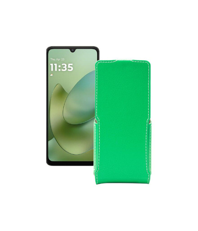 Чохол-флип з екошкіри для телефону Motorola Moto G06 Power 5G